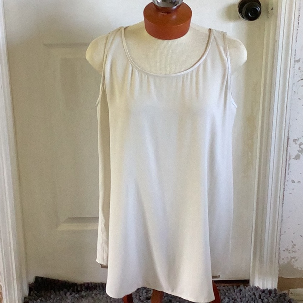 Eileen Fisher sleeveless blouse